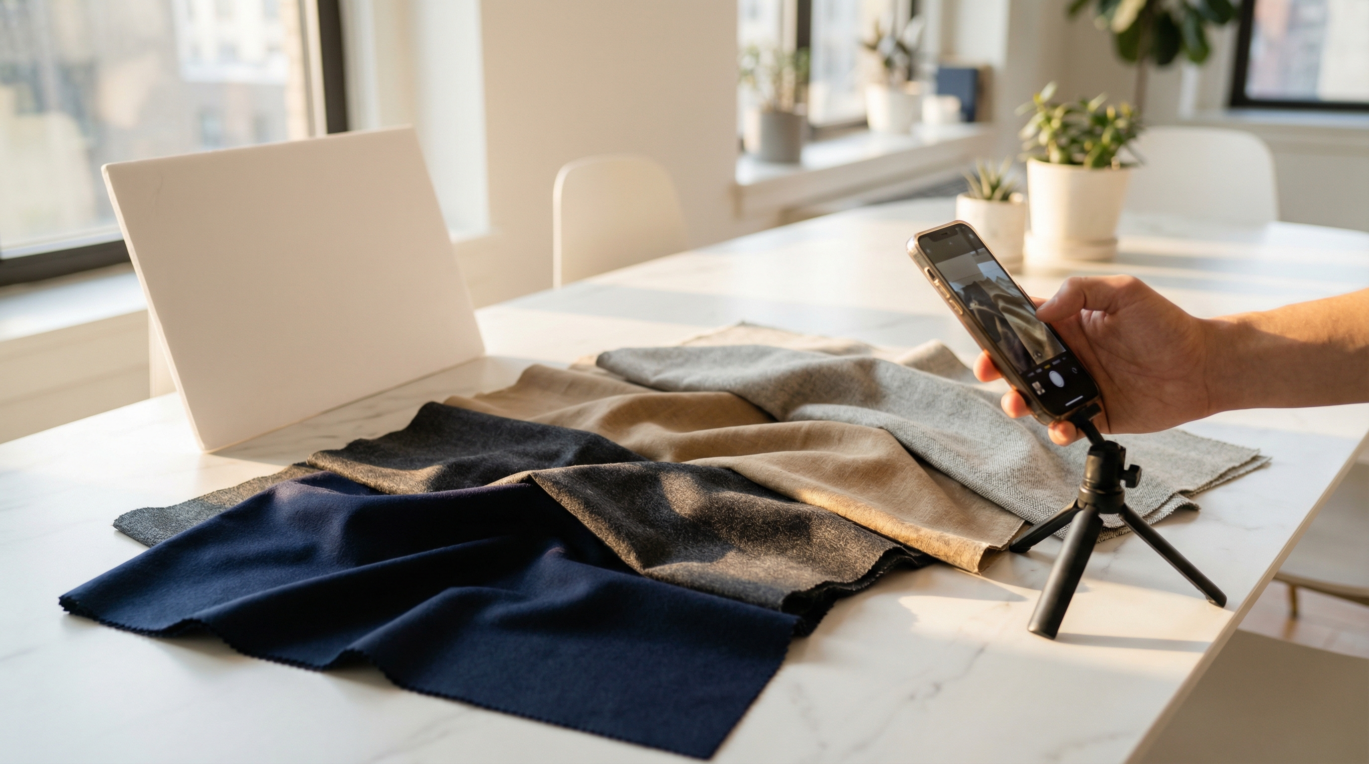 How to Photograph Fabrics That Sell (Without a Professional Camera)